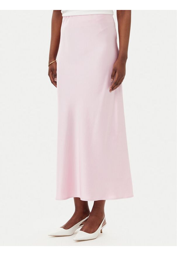 Imperial Spódnica maxi GHN4JBA Różowy Regular Fit. Kolor: różowy. Materiał: syntetyk