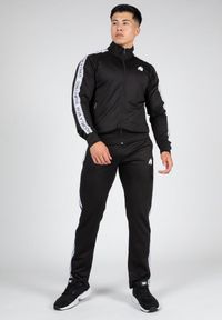 GORILLA WEAR - Delaware Kurtka dresowa - Czarny. Kolor: czarny. Materiał: dresówka. Sport: fitness
