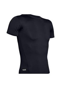 Koszulka męska Under Armour Tactical HeatGear Compression SS. Kolor: czarny. Sport: bieganie