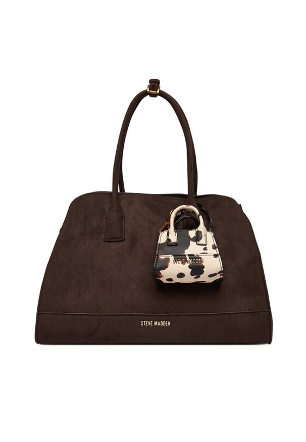 Steve Madden Torebka Bharlli 13002290 Brązowy. Kolor: brązowy. Materiał: skórzane