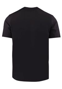 Męska Koszulka (T-Shirt) - Pako Jeans - Czarna, Motyw Żeglarski, Żagiel. Okazja: na co dzień. Kolor: czarny. Materiał: bawełna. Wzór: nadruk. Styl: casual #5