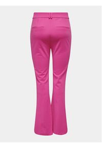only - ONLY Spodnie materiałowe Peach 15298660 Różowy Flared Fit. Kolor: różowy. Materiał: syntetyk #3