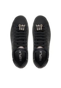 Replay - REPLAY Sneakersy GWZ4N .000.C0024L Czarny. Kolor: czarny. Materiał: skóra