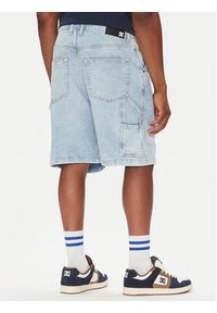 DC Szorty jeansowe Carpenter ADYDS03022 Błękitny Baggy Fit. Kolor: niebieski. Materiał: bawełna