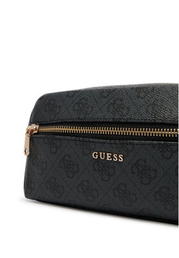 Guess Kosmetyczka PW7564 P6273 Czarny. Kolor: czarny. Materiał: skóra