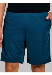 Sinsay - Szorty sportowe SNSY PERFORMANCE - niebieski. Kolor: niebieski. Styl: sportowy #1