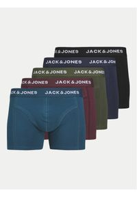 Jack & Jones - Jack&Jones Komplet 5 par bokserek Solid 12259076 Kolorowy. Materiał: bawełna. Wzór: kolorowy #1