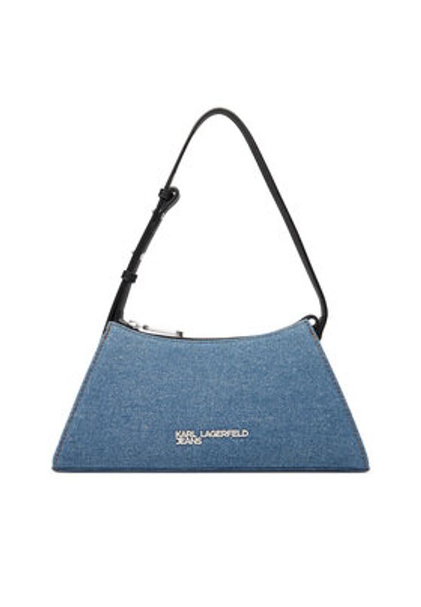 Karl Lagerfeld Jeans Torebka A3W30329 Niebieski. Kolor: niebieski