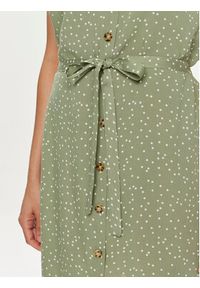 Vero Moda Sukienka letnia Bumpy 10286519 Zielony Regular Fit. Kolor: zielony. Materiał: wiskoza. Sezon: lato