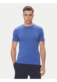 Kappa T-Shirt Logo Korpo Cafers 304J150 Niebieski Slim Fit. Kolor: niebieski. Materiał: bawełna
