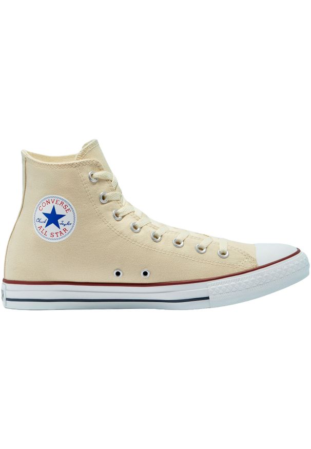 Trampki Converse Chuck Taylor All Star Hi, Dla obu płci. Kolor: beżowy. Materiał: materiał. Model: Converse All Star