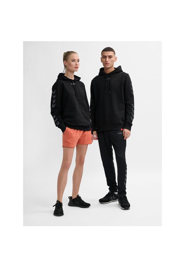 Hoodie Hummel hmlLEGACY. Typ kołnierza: kaptur. Kolor: czarny. Materiał: bawełna. Sport: fitness