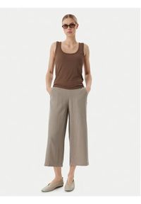 Vero Moda Kuloty Bree 10304861 Szary Wide Leg. Kolor: szary. Materiał: lyocell #3