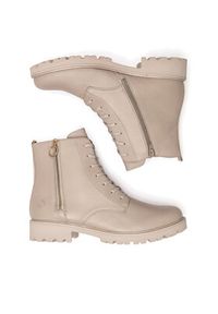 Remonte Botki D8671-60 Beżowy. Kolor: beżowy. Materiał: skóra #2