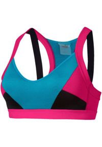Stanik sportowy Puma dla kobiet 3D wsparcie 36CD. Kolor: wielokolorowy. Materiał: elastan, poliester. Sport: fitness