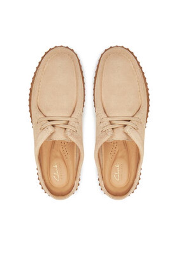 Clarks Klapki Torhill Mule 26181197 Écru. Materiał: skóra