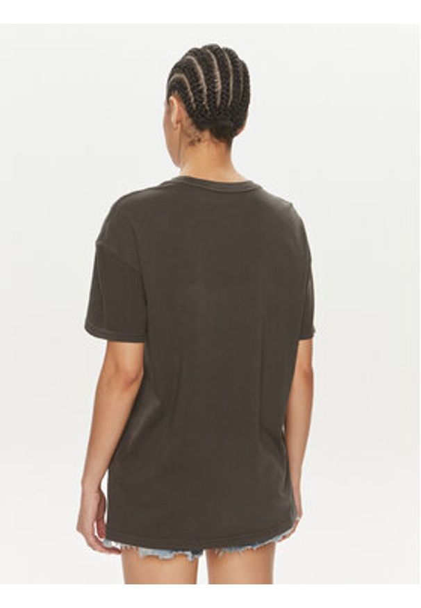 Vans T-Shirt Vivid Dreams Oversized VN000H08 Czarny Regular Fit. Kolor: czarny. Materiał: bawełna