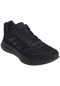 Adidas - Buty do biegania adidas Duramo 10 M GW8342 czarne. Zapięcie: sznurówki. Kolor: czarny. Materiał: materiał, syntetyk, guma. Szerokość cholewki: normalna #6