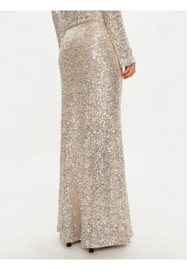 Bruuns Bazaar Spódnica maxi Joanelle BBW4195 Beżowy Slim Fit. Kolor: beżowy. Materiał: syntetyk