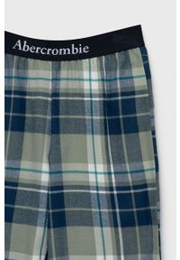 Abercrombie & Fitch piżama dziecięca kolor szary gładka. Kolor: szary. Długość: długie. Wzór: gładki #4