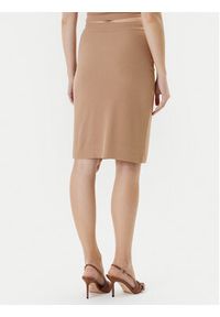Guess Spódnica mini W5YD64 KAQL2 Beżowy Regular Fit. Kolor: beżowy #3