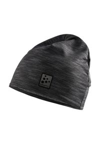 Czapka Craft microfleece ponytail. Kolor: szary. Materiał: mikrofibra. Sezon: zima. Styl: sportowy #1