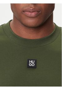 Hugo - HUGO T-Shirt Dalile 50505201 Zielony Regular Fit. Kolor: zielony. Materiał: bawełna #5