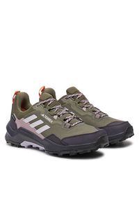 Adidas - adidas Trekkingi Terrex AX4 GORE-TEX IG6581 Zielony. Kolor: zielony. Materiał: mesh, materiał