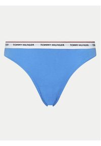 TOMMY HILFIGER - Tommy Hilfiger Komplet 3 par stringów UW0UW04894 Kolorowy. Materiał: bawełna. Wzór: kolorowy #12