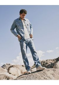 Wrangler - WRANGLER FRONTIER MĘSKIE SPODNIE JEANSOWE JEANSY DŻINSY COOL TWIST W16VYLZ70 #8