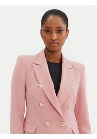 Rinascimento Marynarka CFC0122865003 Różowy Regular Fit. Kolor: różowy. Materiał: syntetyk #2