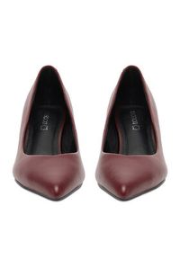 Lasocki Czółenka CEO-HY7375-1 Bordowy. Kolor: czerwony. Materiał: skóra #5