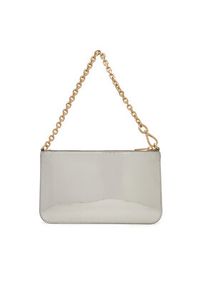 TOMMY HILFIGER - Tommy Hilfiger Torebka Th Icon Chain Shoulder Pouch Met AW0AW18219 Srebrny. Kolor: srebrny. Materiał: skórzane #3
