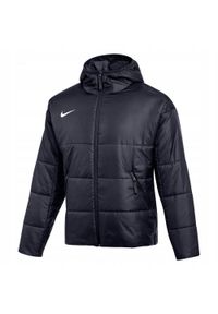 Nike - Męska Kurtka Academy Pro 24 ThermaFit Autumn Padded Jacket. Kolor: niebieski. Materiał: puch. Sport: turystyka piesza #1