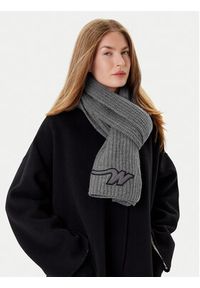 Weekend Max Mara Szalik Bardies 2525746035 Szary. Kolor: szary. Materiał: wełna, materiał