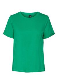 Vero Moda T-Shirt 10243889 Zielony Regular Fit. Kolor: zielony