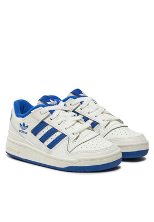 Adidas - adidas Sneakersy Forum Low CL C IH7922 Biały. Kolor: biały. Materiał: skóra