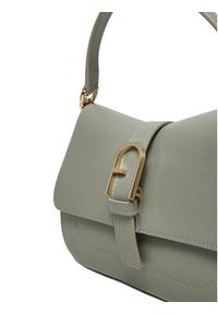 Furla Torebka Flow Mini Top Handle WB01032-BX2045-3291S-1007 Szary. Kolor: szary. Materiał: skórzane #5