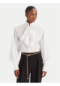 Babylon Koszula MF0302 Biały Regular Fit. Kolor: biały. Materiał: bawełna