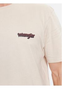 Wrangler T-Shirt 112341178 Biały Regular Fit. Kolor: biały. Materiał: bawełna #2