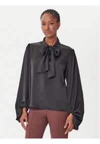 Rinascimento Bluzka CFC0126202003 Czarny Loose Fit. Kolor: czarny. Materiał: syntetyk