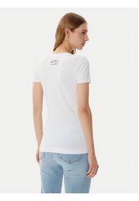 Guess T-Shirt W5RI00 J1314 Biały Regular Fit. Kolor: biały. Materiał: bawełna