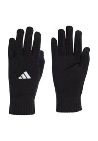 Adidas - Tiro League Gloves. Kolor: czarny, biały, wielokolorowy. Materiał: dzianina. Sport: piłka nożna