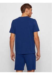 BOSS - Boss Koszulka piżamowa Mix&Match 50381904 Niebieski Regular Fit. Kolor: niebieski. Materiał: bawełna