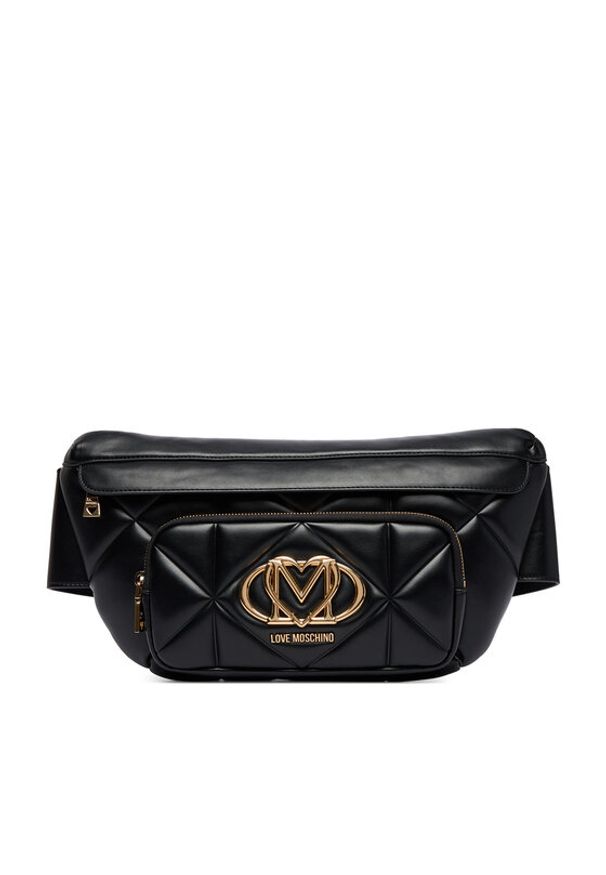 Love Moschino - LOVE MOSCHINO Nerka JC4261PP0OLC0000 Czarny. Kolor: czarny. Materiał: skóra