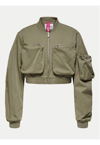 only - ONLY Kurtka bomber Saga 15336303 Zielony Regular Fit. Kolor: zielony. Materiał: syntetyk #6