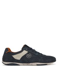 Bugatti Sneakersy Sandstone 325-A7P06-5000-4100 Granatowy. Kolor: niebieski. Materiał: zamsz, skóra #1