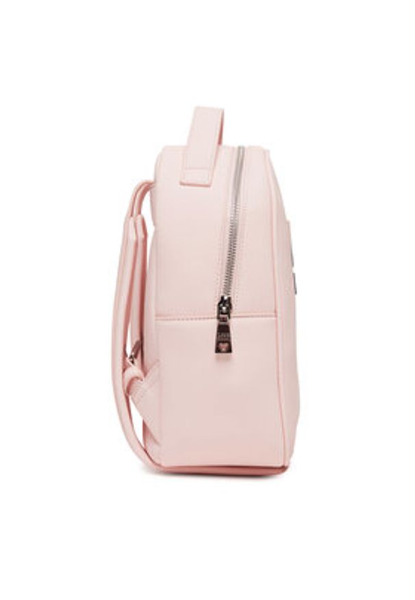 Love Moschino - LOVE MOSCHINO Plecak JC4258PP0MKD0601 Różowy. Kolor: różowy. Materiał: skóra