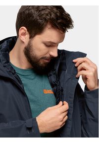 Jack Wolfskin Kurtka puchowa Pilvi Down Jkt 1207701 Granatowy Regular Fit. Kolor: niebieski. Materiał: syntetyk #5