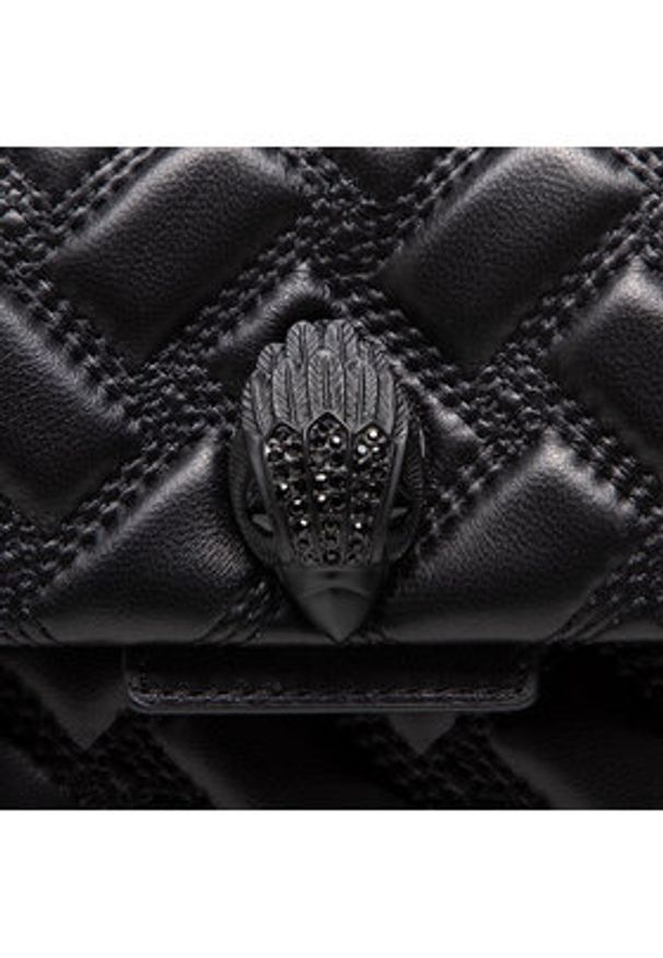 Kurt Geiger Torebka Kensington 7387500109 Czarny. Kolor: czarny. Materiał: skórzane